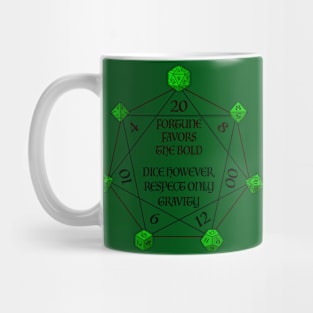 Fortune favors the bold Mug